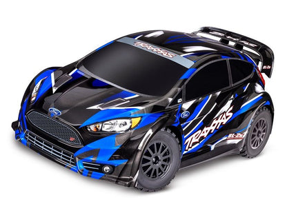 Traxxas Ford Fiesta ST Rally Brushless BL-2S RTR 1:10 Edition 4WD blau ohne Akku/Lader
