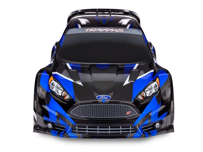 Traxxas Ford Fiesta ST Rally Brushless BL-2S RTR 1:10 Edition 4WD blau ohne Akku/Lader