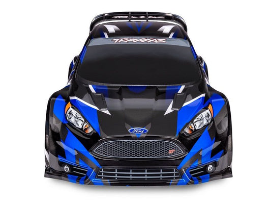 Traxxas Ford Fiesta ST Rally Brushless BL-2S RTR 1:10 Edition 4WD blau ohne Akku/Lader