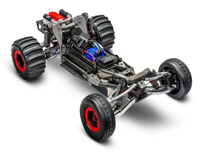 Traxxas FUNCO Pro Scale® Sand Car 1:6 RTR rot VXL - 8S Brushless ohne Akku/Lader