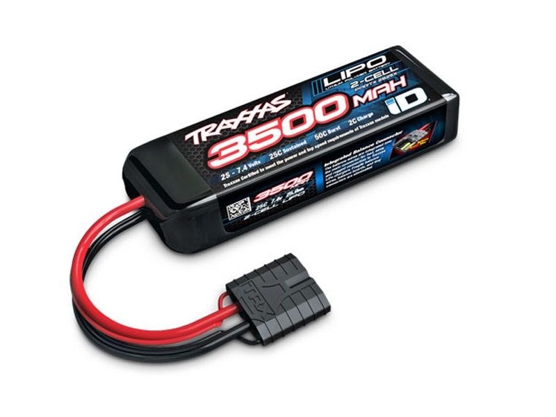 Traxxas ID LiPo Akku 3500mAh 7,4V 2-Zellen 25C (ID Stecker) 2825X