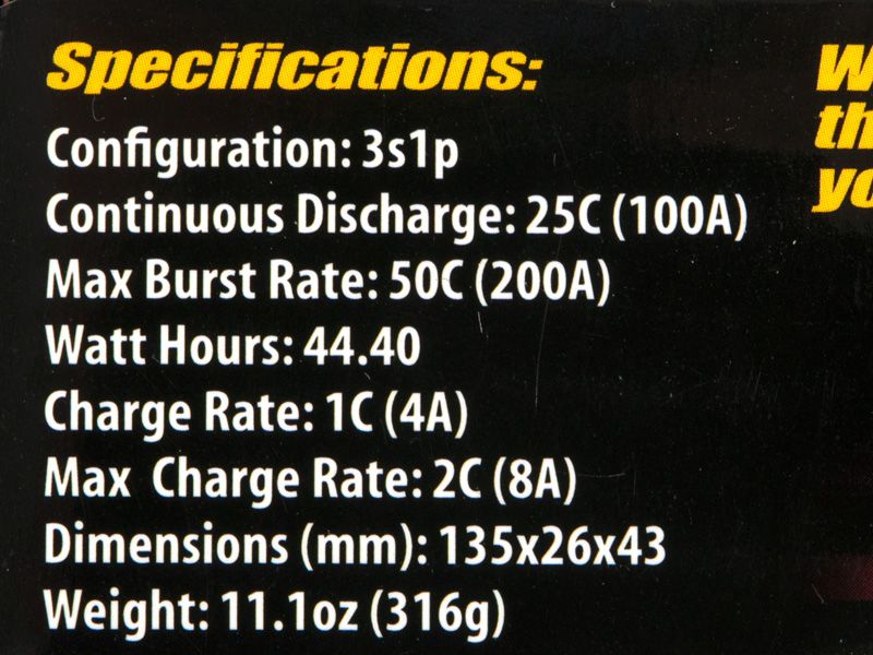 Traxxas ID LiPo Akku 4000mAh 11,1V 3-Zellen 25C (Stecker) 2849X_Artexio