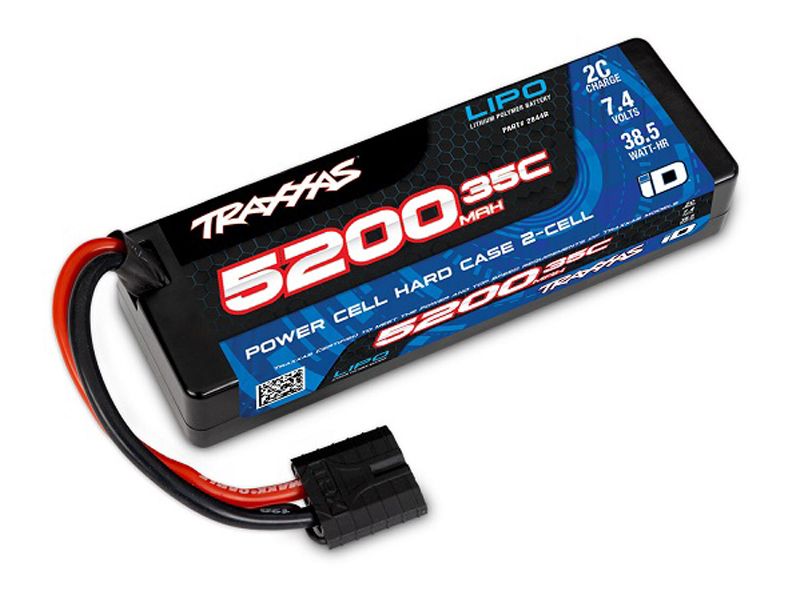 Traxxas ID LiPo Akku 5200mAh 7,4V 2-Zellen 35C (ID Stecker) 2844R