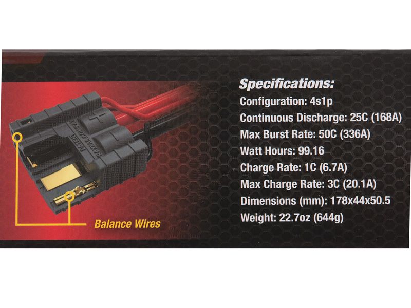 Traxxas ID LiPo Akku 6700mAh 14,8V 4-Zellen 25C (Stecker) 2890X_Artexio