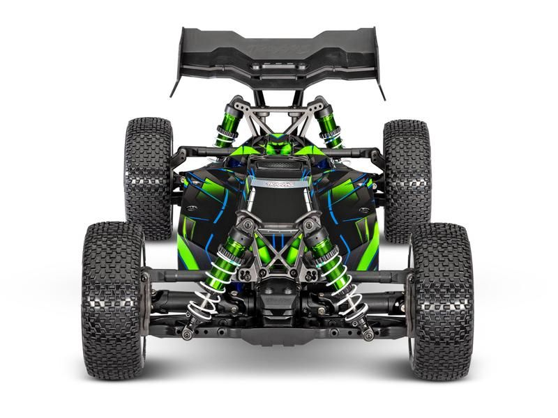 Traxxas Jato 4WD Brushless VXL-4S RTR 1:8 Buggy grün ohne Akku/Lader