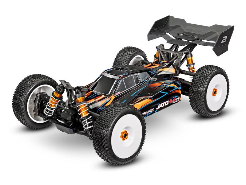 Traxxas Jato 4WD Brushless VXL-4S RTR 1:8 Buggy orange ohne Akku/Lader