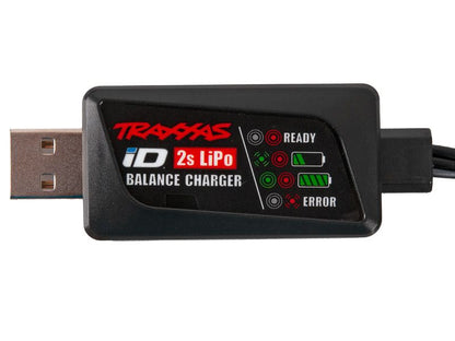 Traxxas Ladegerät, iD Balance, USB (nur für LiPo 7,4 Volt mit iD - Anschluss)