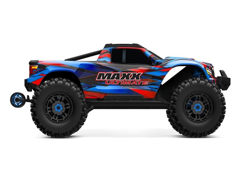 Traxxas Maxx Ultimate Edition 1:10 Monster Truck RTR 4WD blau Brushless ohne Akku/Lader