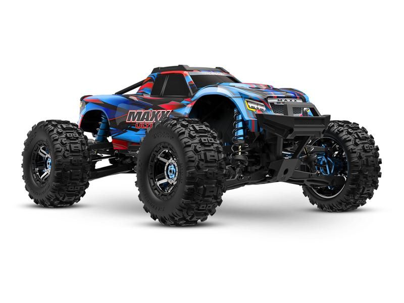 Traxxas Maxx Ultimate Edition 1:10 Monster Truck RTR 4WD blau Brushless ohne Akku/Lader