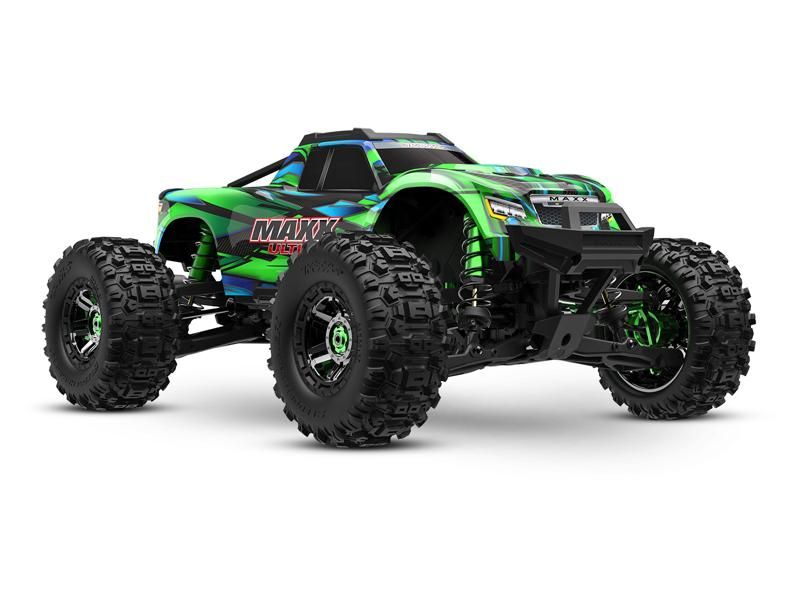 Traxxas Maxx Ultimate Edition 1:10 Monster Truck RTR 4WD grün Brushless ohne Akku/Lader