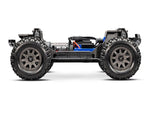 Traxxas Mini Maxx 4WD Brushless BL-2S RTR 1:12 Monster Truck blau mit Akku + 2A USB/C-Lader