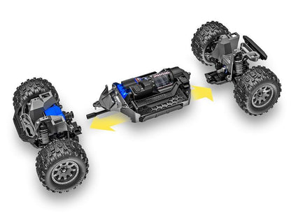Traxxas Mini Maxx 4WD Brushless BL-2S RTR 1:12 Monster Truck grün mit Akku + 2A USB/C-Lader