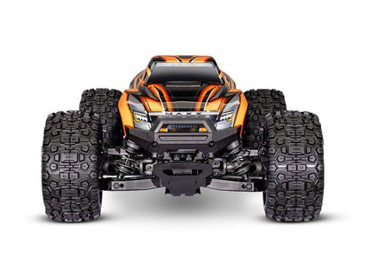 Traxxas Mini Maxx 4WD Brushless BL-2S RTR 1:12 Monster Truck orange mit Akku + 2A USB/C-Lader