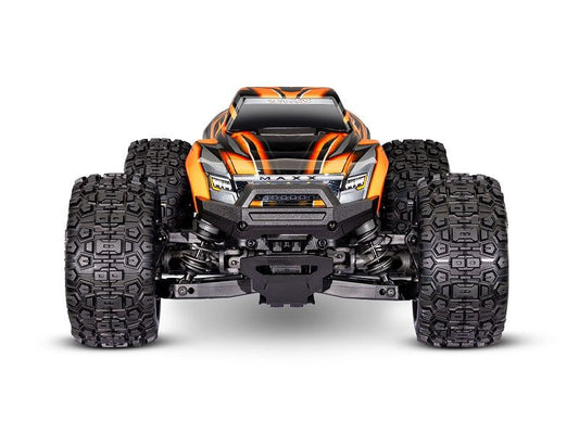 Traxxas Mini Maxx 4WD Brushless BL-2S RTR 1:12 Monster Truck orange mit Akku + 2A USB/C-Lader