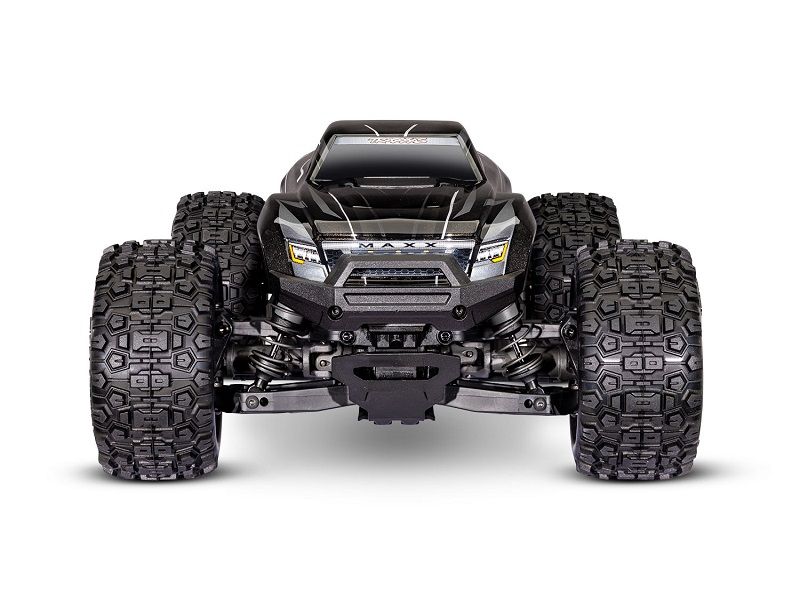 Traxxas Mini Maxx 4WD Brushless BL-2S RTR 1:12 Monster Truck schwarz mit Akku + 2A USB/C-Lader