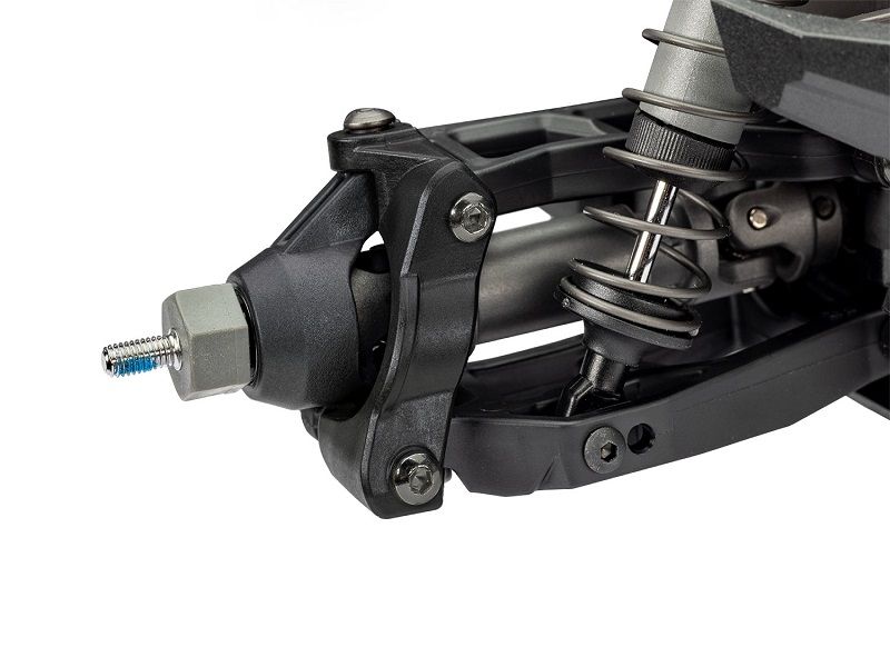 Traxxas Mini Maxx 4WD Brushless BL-2S RTR 1:12 Monster Truck schwarz mit Akku + 2A USB/C-Lader