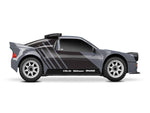 Traxxas Mini Rally 4WD Brushless VXL3S RTR 1:12 Ford RS200 grau mit 2S Lipo Akku + USB/C - Lader