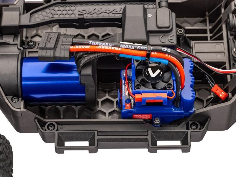 Traxxas Mini Rally 4WD Brushless VXL3S RTR 1:12 Ford RS200 grau mit 2S Lipo Akku + USB/C - Lader