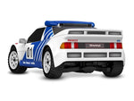 Traxxas Mini Rally 4WD Brushless VXL3S RTR 1:12 Ford RS200 mit 2S Lipo Akku + USB/C - Lader