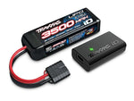 Traxxas Mini XRT 4WD Brushless VXL3S RTR 1:12 Truggy blau mit 2S Lipo Akku + USB/C - Lader