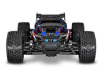 Traxxas Mini XRT 4WD Brushless VXL3S RTR 1:12 Truggy blau mit 2S Lipo Akku + USB/C - Lader