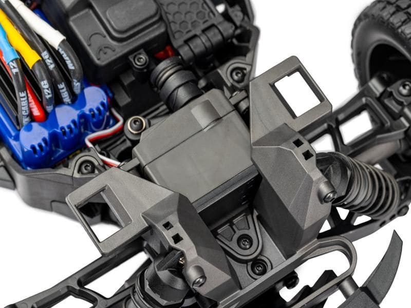 Traxxas Mini XRT 4WD Brushless VXL3S RTR 1:12 Truggy blau mit 2S Lipo Akku + USB/C - Lader