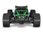 Traxxas Mini XRT 4WD Brushless VXL3S RTR 1:12 Truggy grün mit 2S Lipo Akku + USB/C - Lader