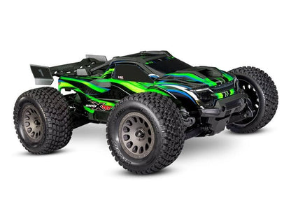 Traxxas Mini XRT 4WD Brushless VXL3S RTR 1:12 Truggy grün mit 2S Lipo Akku + USB/C - Lader