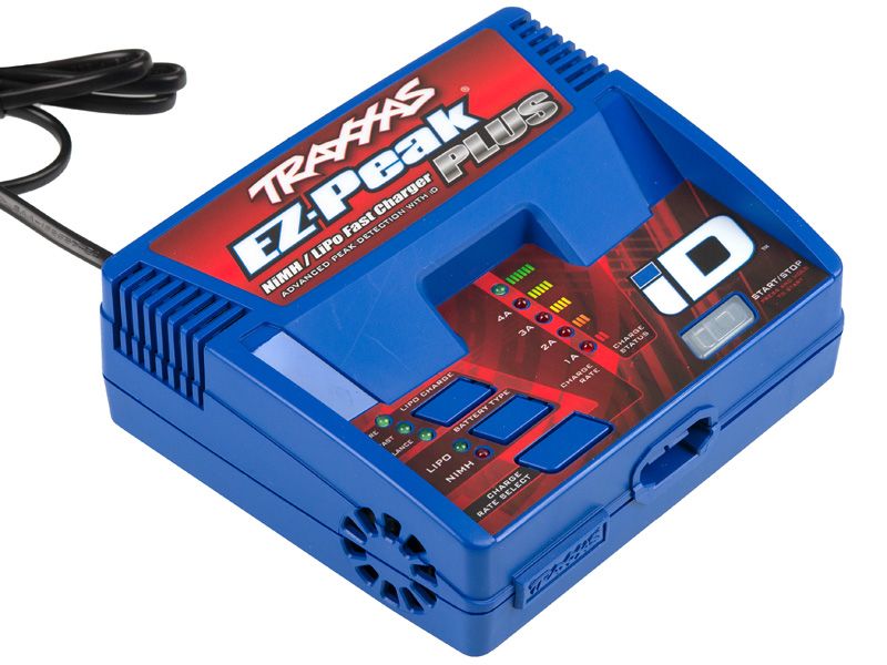 Traxxas POWER PACK EZ-Peak Plus 4A Ladegerät EU Version + 1x ID LiPo 11,1V 5000mah 25C