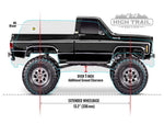 Traxxas Power Pack TRX-4 Chevrolet 1979 K10 High Trail Edition 4x4 schwarz RTR Crawler Brushed