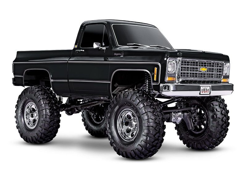 Traxxas Power Pack TRX-4 Chevrolet 1979 K10 High Trail Edition 4x4 schwarz RTR Crawler Brushed