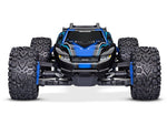 Traxxas Rustler 4WD Brushless BL-2S RTR 1:10 Stadium Truck blau ohne Akku/Lader