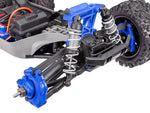 Traxxas Rustler 4WD Brushless BL-2S RTR 1:10 Stadium Truck blau ohne Akku/Lader