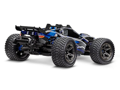 Traxxas Rustler 4WD Ultimate VXL3S RTR 1:10 Stadium Truck blau ohne Akku/Lader