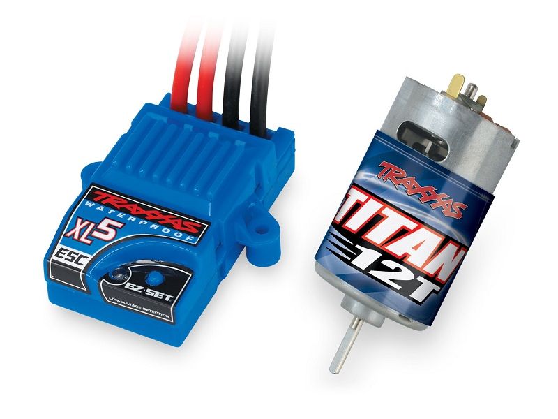 Traxxas Slash 2WD Brushed RTR 1:10 Short Course Race Truck blau mit Akku + 4A USB/C-Lader