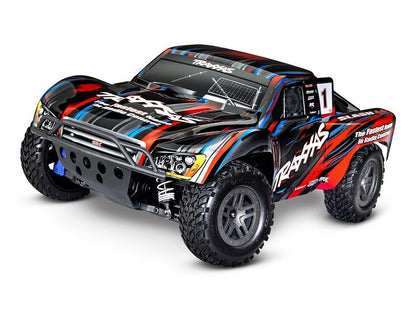 Traxxas Slash 4WD Brushless BL-2S RTR 1:10 Short Course Race Truck rot ohne Akku/Lader