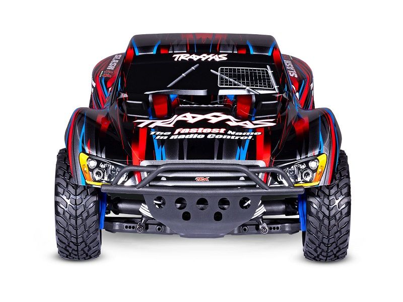 Traxxas Slash 4WD Brushless BL-2S RTR 1:10 Short Course Race Truck rot ohne Akku/Lader