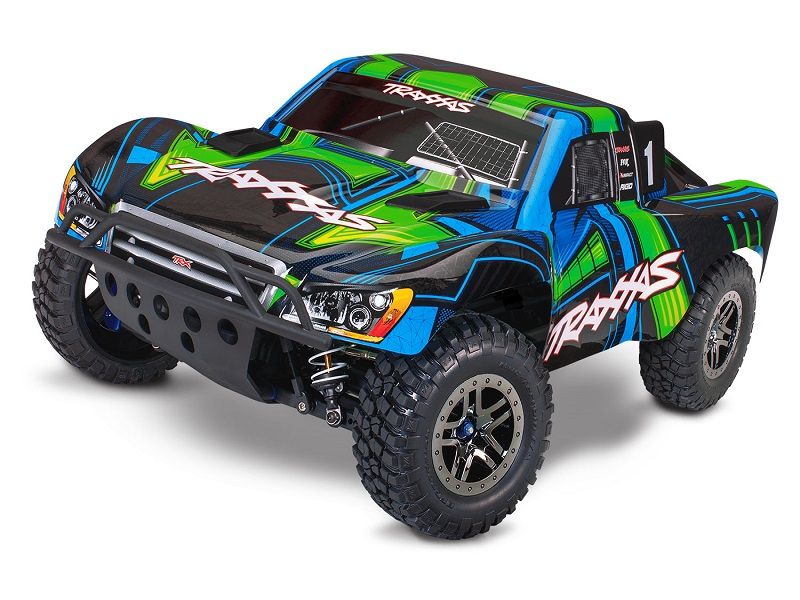 Traxxas Slash 4WD Ultimate VXL3S RTR 1:10 Short Course Race Truck grün ohne Akku/Lader