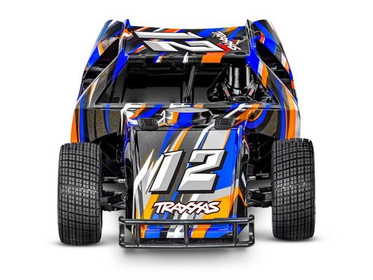 Traxxas Slash Modified 2WD Brushless BL-2S RTR 1:10 Dirt Oval Racer blau ohne Akku/Lader