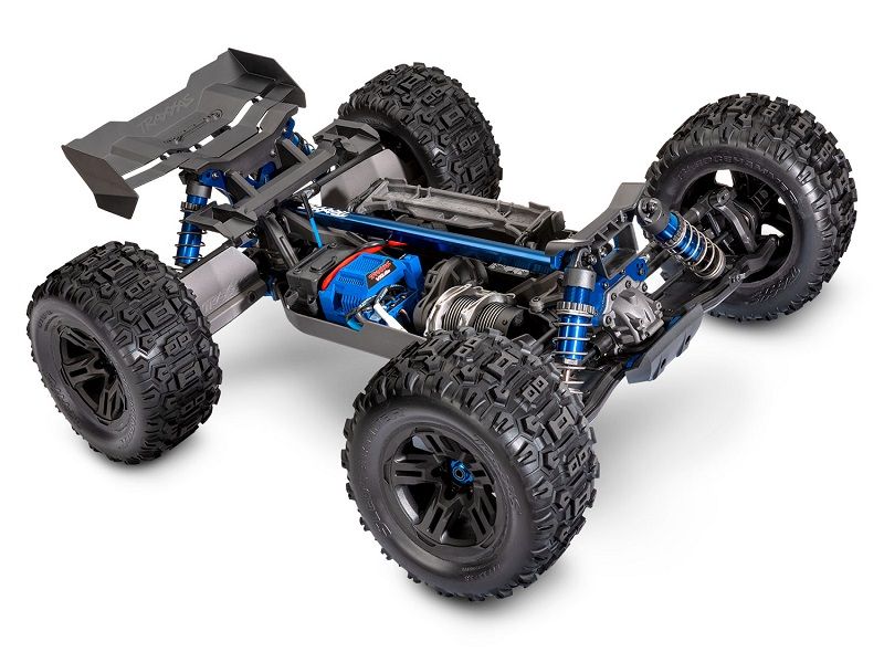 Traxxas Sledge 1:8 Monster Truck RTR 4WD belted VXL-6S blau Brushless ohne Akku/Lader