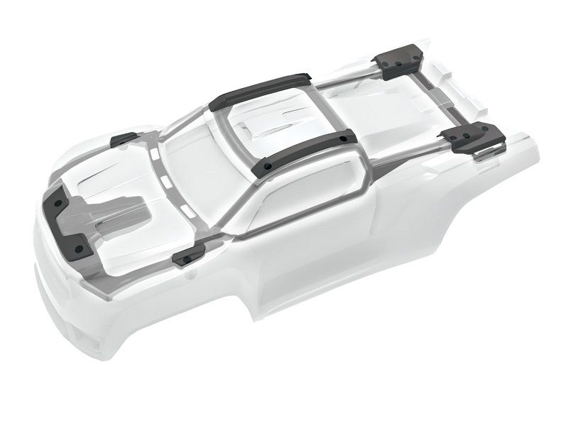 Traxxas Sledge 1:8 Monster Truck RTR 4WD belted VXL-6S blau Brushless ohne Akku/Lader