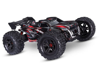 Traxxas Sledge 1:8 Monster Truck RTR 4WD belted VXL-6S rot Brushless ohne Akku/Lader