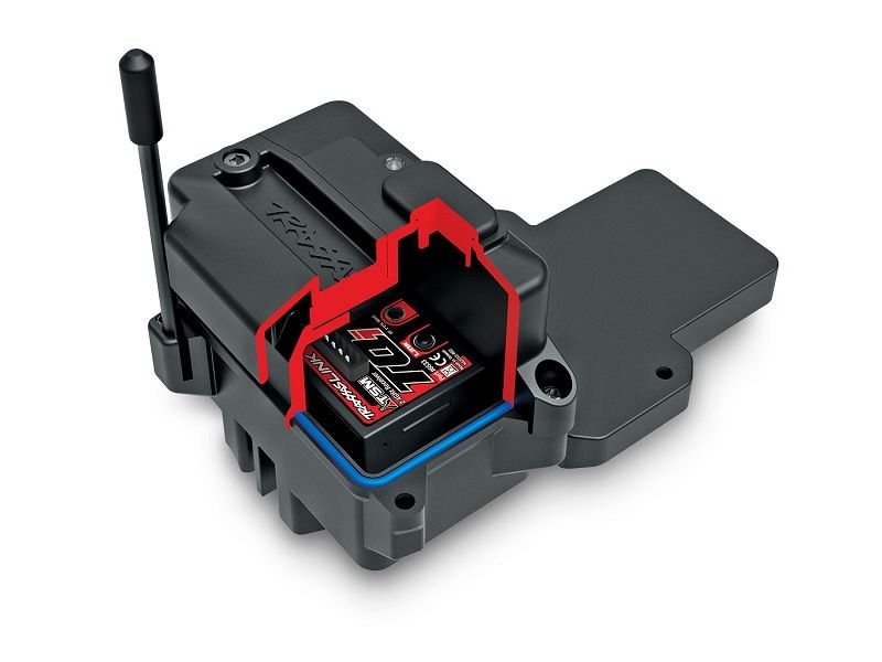 Traxxas Sledge 1:8 Monster Truck RTR 4WD belted VXL-6S rot Brushless ohne Akku/Lader