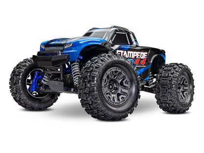 Traxxas Stampede 4WD Brushless BL-2S RTR 1:10 Monster Truck blau ohne Akku/Lader