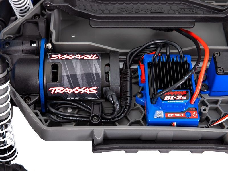 Traxxas Stampede 4WD Brushless BL-2S RTR 1:10 Monster Truck blau ohne Akku/Lader