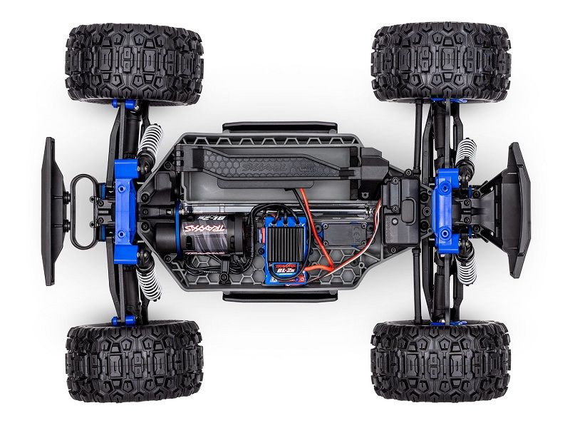 Traxxas Stampede 4WD Brushless BL-2S RTR 1:10 Monster Truck blau ohne Akku/Lader