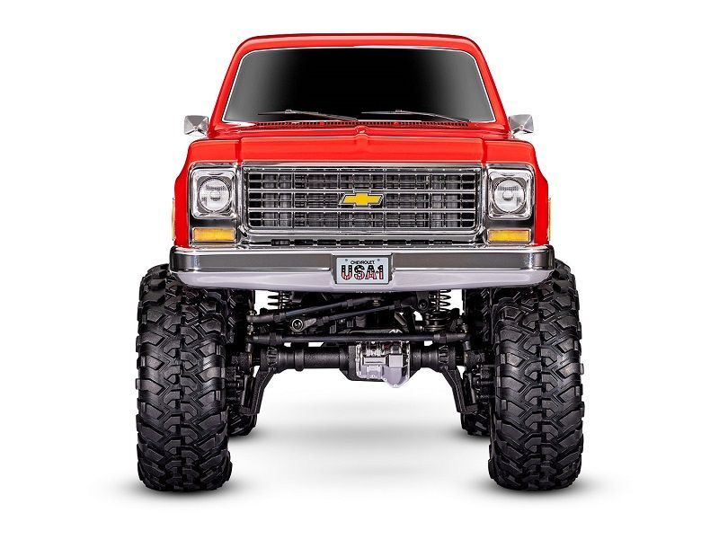 Traxxas TRX-4 Chevrolet 1979 K10 High Trail Edition 4x4 rot RTR Crawler Brushed ohne Akku/Lader