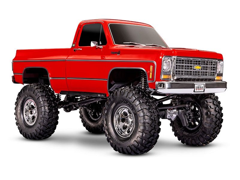 Traxxas TRX-4 Chevrolet 1979 K10 High Trail Edition 4x4 rot RTR Crawler Brushed ohne Akku/Lader