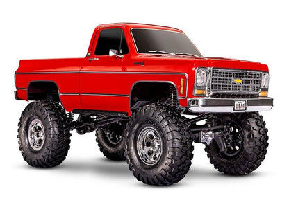 Traxxas TRX-4 Chevrolet 1979 K10 High Trail Edition 4x4 rot RTR Crawler Brushed ohne Akku/Lader