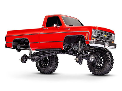 Traxxas TRX-4 Chevrolet 1979 K10 High Trail Edition 4x4 rot RTR Crawler Brushed ohne Akku/Lader